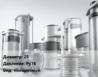 Компенсатор 25 Ру16 поворотный